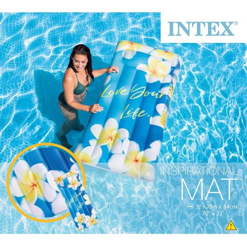 인텍스 Intex Hawaii Mattress, 178 x 84 cm , Single Unit , Assorted Model