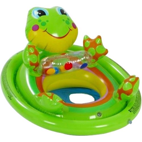 인텍스 Intex Inflatable See Me Sit Pool Ride for Age 3-4 Frog