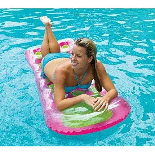 인텍스 Intex 59895EP 18-Pocket Suntanner Lounge Floating Lounger (Set of 2)