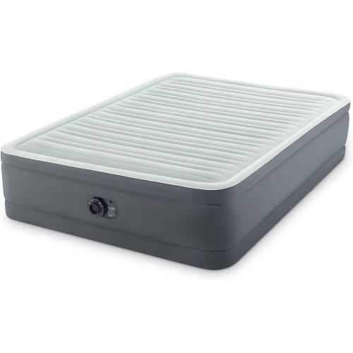 인텍스 Intex - Premaire I Elevated Airbed W/ Fiber-Tech IP, Queen