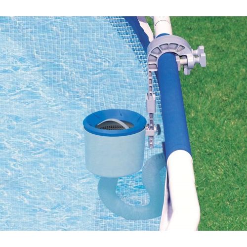 인텍스 Intex Deluxe Wall Mounted Swimming Pool Surface Automatic Skimmers (4 Pack)