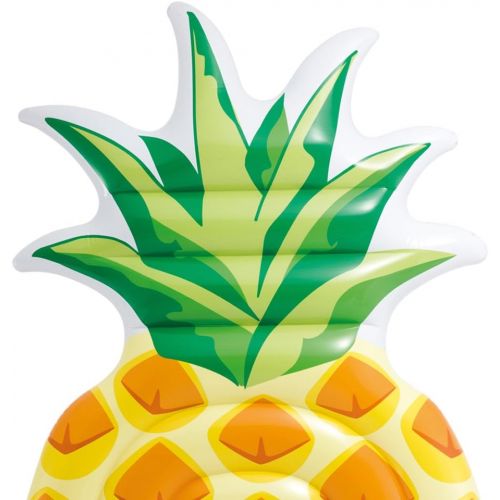 인텍스 Intex Realistic Print Pool Mat Pineapple 216 x 124 cm Multi-Coloured