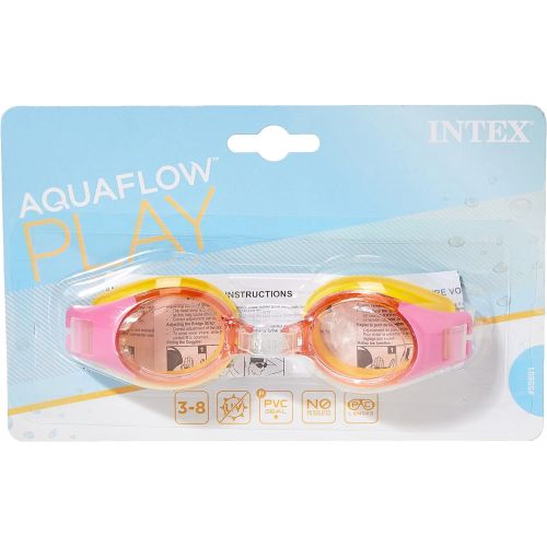 인텍스 Intex Childs Swim Goggles, Assorted Colours