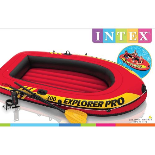 인텍스 Intex Explorer Pro 300 Inflatable Boat