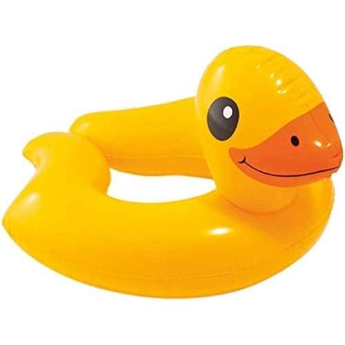 인텍스 Intex, 43234-2327 3 Pack 59220EP - Animal Head Split Ring Pool Floats Bundle Includes Frog, Duck, Penguin, Giraffe, Frog, Penguin