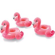 Intex Floating Flamingo Inflatable Drink Holders, 3-Pack