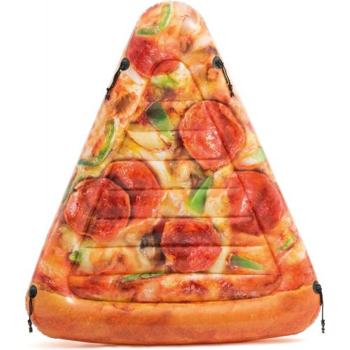 인텍스 Intex Pizza Slice Inflatable Mat with Realistic Printing, 69in X 57in
