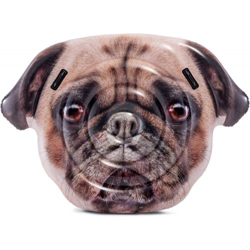 인텍스 Intex Pug Face Inflatable Island