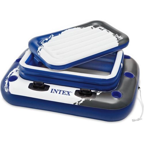 인텍스 Intex Mega Chill II, Inflatable Floating Cooler, 48 X 38