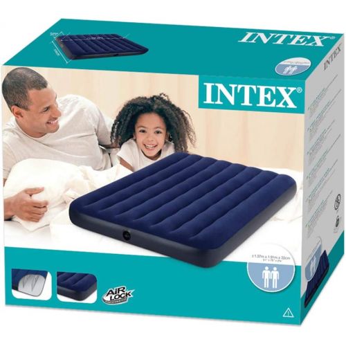 인텍스 Intex Classic Downy Airbed, Full