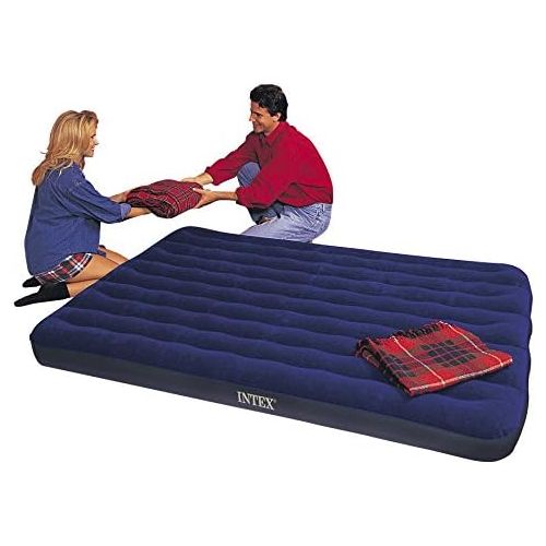 인텍스 Intex Classic Downy Airbed, Queen