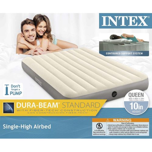 인텍스 Intex Dura-Beam Standard Single-High Air Mattress Series