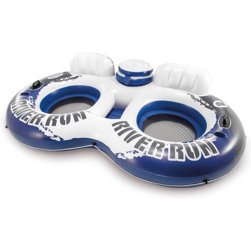 인텍스 Intex 58837EP River Run II Sport Lounge, Inflatable Water Float, 951/2 x 62