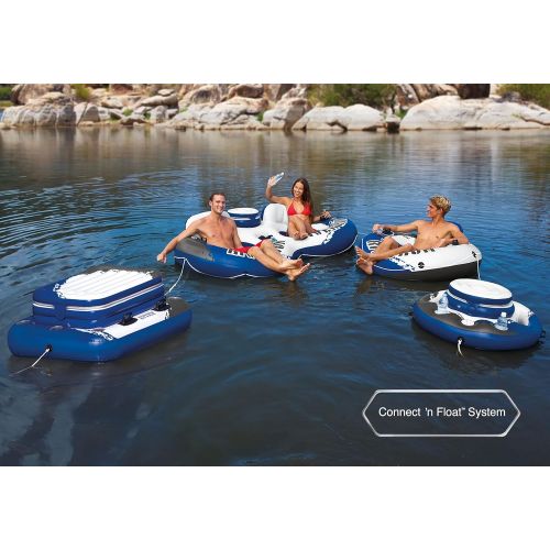 인텍스 Intex 58837EP River Run II Sport Lounge, Inflatable Water Float, 951/2 x 62