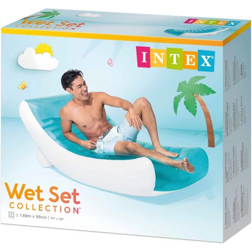 인텍스 Besuchen Sie den Intex-Store Intex Ghost Aufblasbarer Sessel fuer Pool