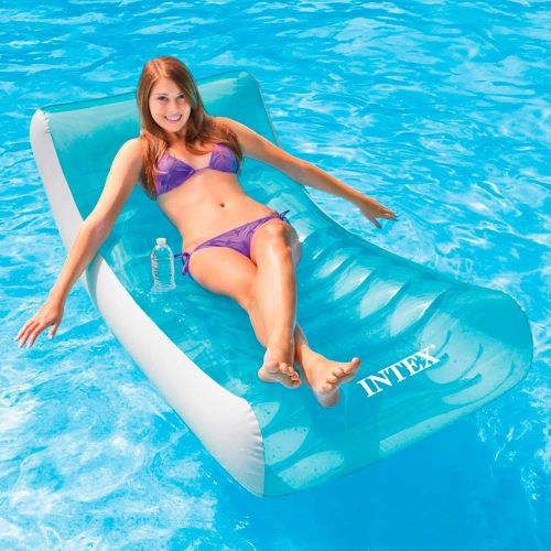 인텍스 Besuchen Sie den Intex-Store Intex Ghost Aufblasbarer Sessel fuer Pool