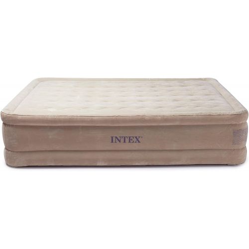 인텍스 Intex - Dura Beam Plus Series Ultra Plush Airbed, Queen