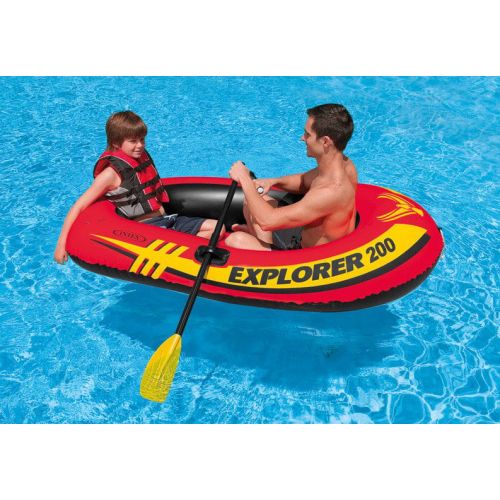인텍스 Intex Explorer 200 Inflatable Two Person Raft Boat Set