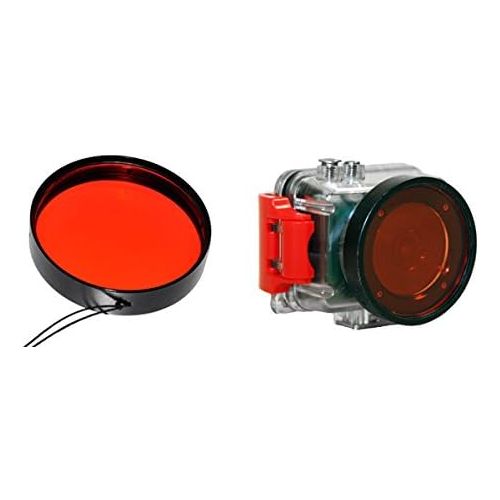  Intova Red Color Correction 52mm Slip-On Underwater Camera Filter