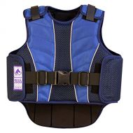 Intrepid International Supra-Flex Body Protector Equestrian Vest, Childs S Black Kids Unisex