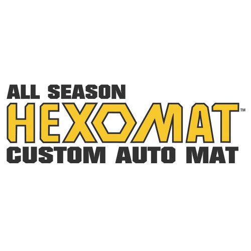  Intro-Tech Automotive Intro-Tech FO-517F-RT-B Hexomat Front Row 2 pc. Custom Fit Auto Floor Mats for Select Ford Escape Models - Rubber-Like Compound, Black