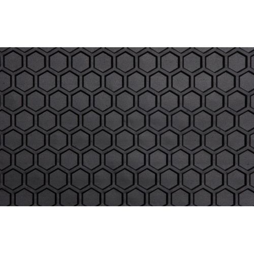  Intro-Tech Automotive Intro-Tech FO-517F-RT-B Hexomat Front Row 2 pc. Custom Fit Auto Floor Mats for Select Ford Escape Models - Rubber-Like Compound, Black