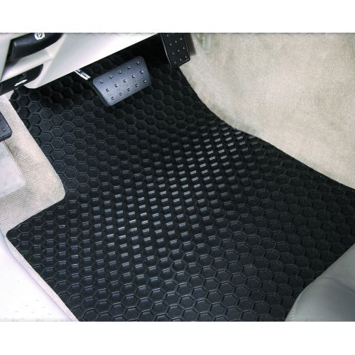  Intro-Tech Automotive Intro-Tech Hexomat Cargo Area Custom Floor Mat for Select Ford Excursion Models - Rubber-like Compound (Tan)