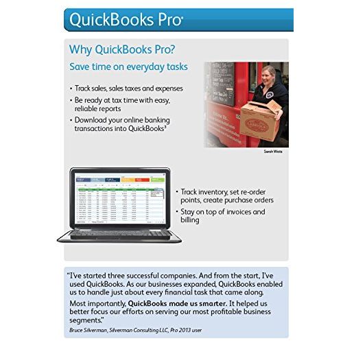  Intuit QuickBooks Pro Small Business Accounting Software 2015 (Old Version)