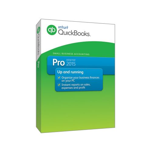  Intuit QuickBooks Pro Small Business Accounting Software 2015 (Old Version)