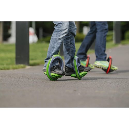  Inventist Orbitwheel Skates, Green/Blue