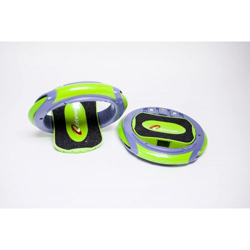  Inventist Orbitwheel Skates, Green/Blue