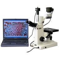 Inverted Tissue Culture Microscope 40X-800X with 9MP Camera by AmScope