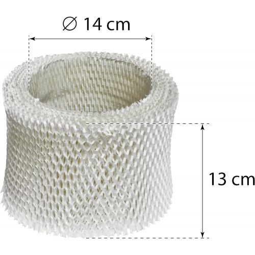  Invest Filter Replacement Compatible with Humidifier HU4801 HU4802 HU4803, HU4811 HU4813 HU4814 Replacement Parts Humidifier Philips HU4801 White (1)