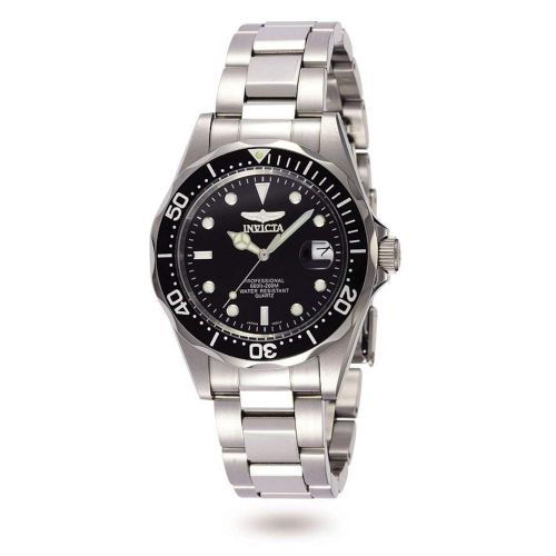  [아마존 핫딜]  [아마존핫딜]Invicta 8932 Pro Diver Unisex Uhr Edelstahl Quarz schwarzen Zifferblat