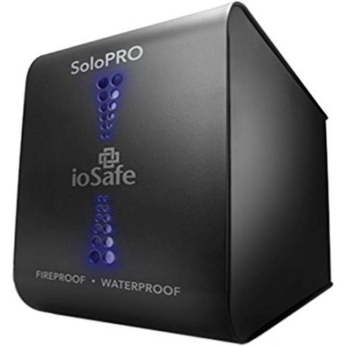  ioSafe SoloPRO 6TB Fireproof & Waterproof External Hard Drive, Black (SM6TB1YR)