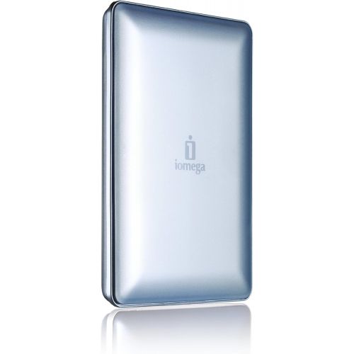  Iomega eGo Helium 1 TB USB 2.0 Portable External Hard Drive 34820 (Silver)