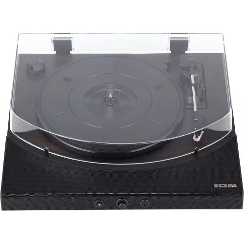  ION Audio Premier LP | Wireless Bluetooth Turntable / Vinyl Record Player with Speakers, USB Conversion, RCA and Headphone Outputs  Black Finish