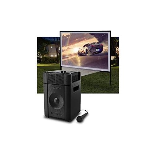  Ion Projector Plus Bluetooth 30-150 Battery Indoor-Outdoor-Karaoke-Speaker HDMI