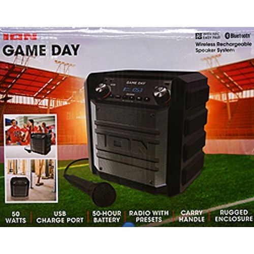  Ion Tailgater Express Game Day Bluetooth Speaker