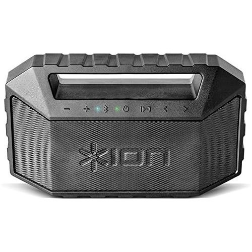  ION Audio Plunge | Waterproof Stereo Boombox with Bluetooth, Built-in Microphone & Rechargeable Battery (20W)