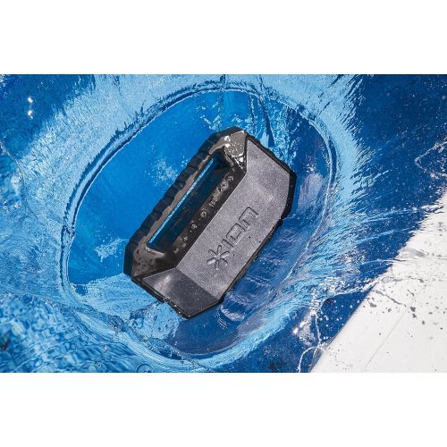  ION Audio Plunge | Waterproof Stereo Boombox with Bluetooth, Built-in Microphone & Rechargeable Battery (20W)