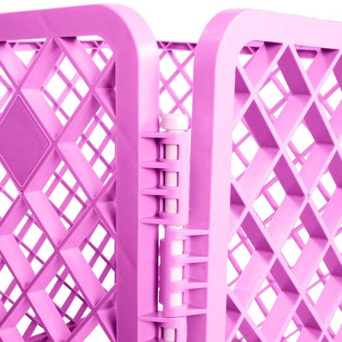  Iris IRIS Ohyama Pet Playpen, Small, Pink