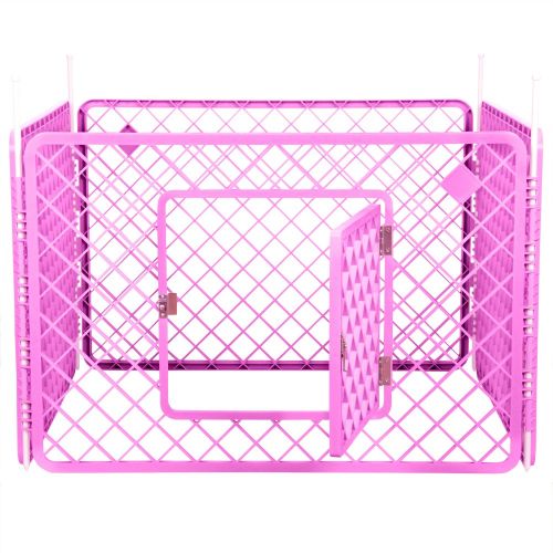  Iris IRIS Ohyama Pet Playpen, Small, Pink