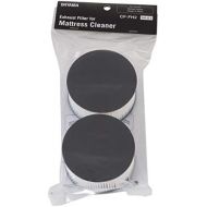 [아마존베스트]Iris 530389 Set of 2 Air Filter for Mattress Vacuum Cleaner IC-FAC2 OHYAMA, Black/White