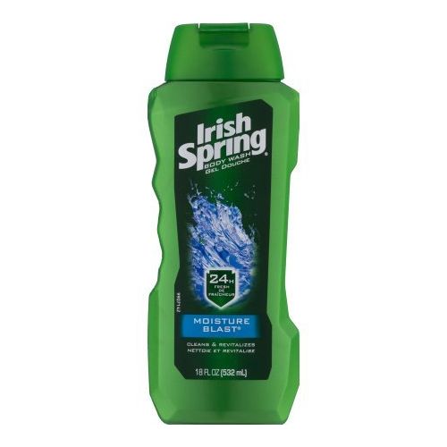  PACK OF 8 - Irish Spring Moisture Blast Moisturizing Body Wash - 18 fl oz