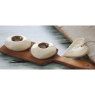 IritDinurArt Shabbat candlestick, Ceramic Candle holders