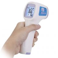 IronHeel Medical Stirn- und Ohrthermometer fuer Babys, Kinder und Erwachsene: Infrarot-Digitalthermometerpistole mit Fieberanzeige
