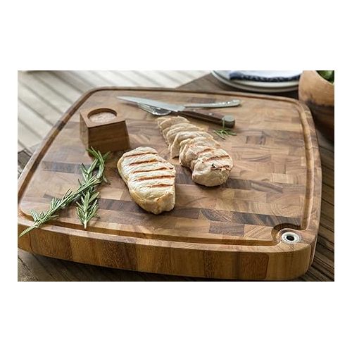  Ironwood Gourmet Juice Channel Cutting Board, 18