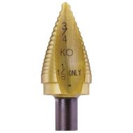 Irwin Tools Irwin Industrial Tools 10239CB Unibit 2-Steps Cobalt Step Drill Bit for 1/2-Inch and 3/4-Inch KO