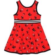 Isaac Mizrahi Loves Sesame Street Elmo Baby Toddler Fit and Flare Soft Dress